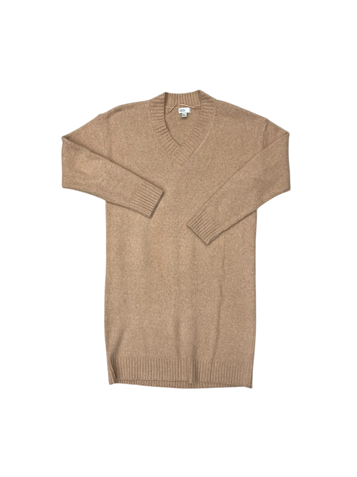 Dress Sweater By Nordstrom In Tan, Size: S