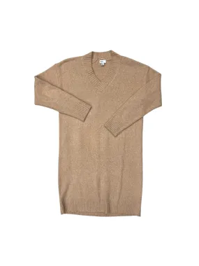 Dress Sweater By Nordstrom In Tan, Size: S