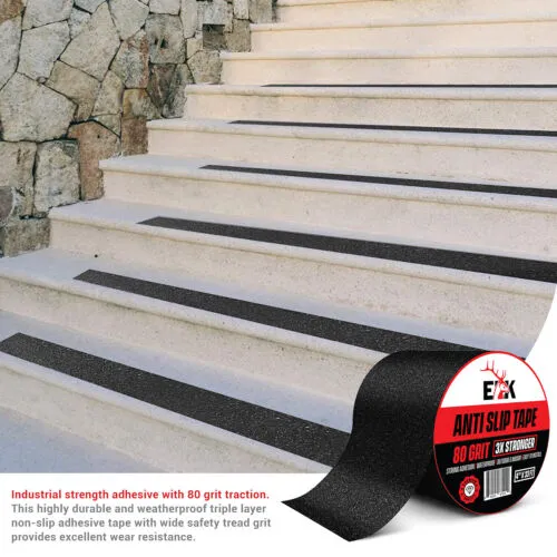ELK - Anti-Slip Tape - Heavy Duty 80 Grit, Ea
