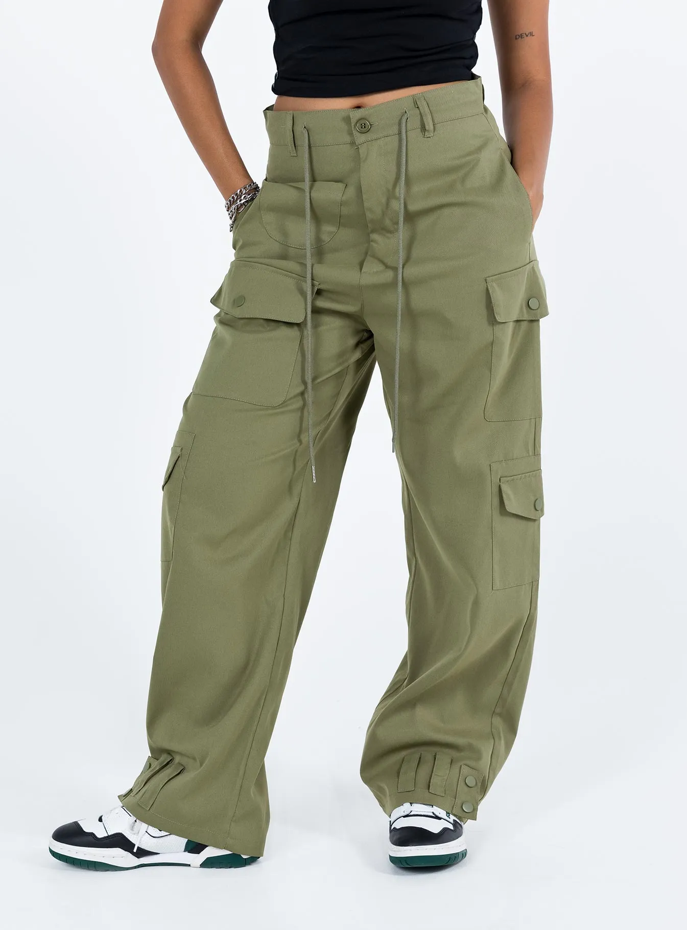 Epik Cargo Pants Olive Green