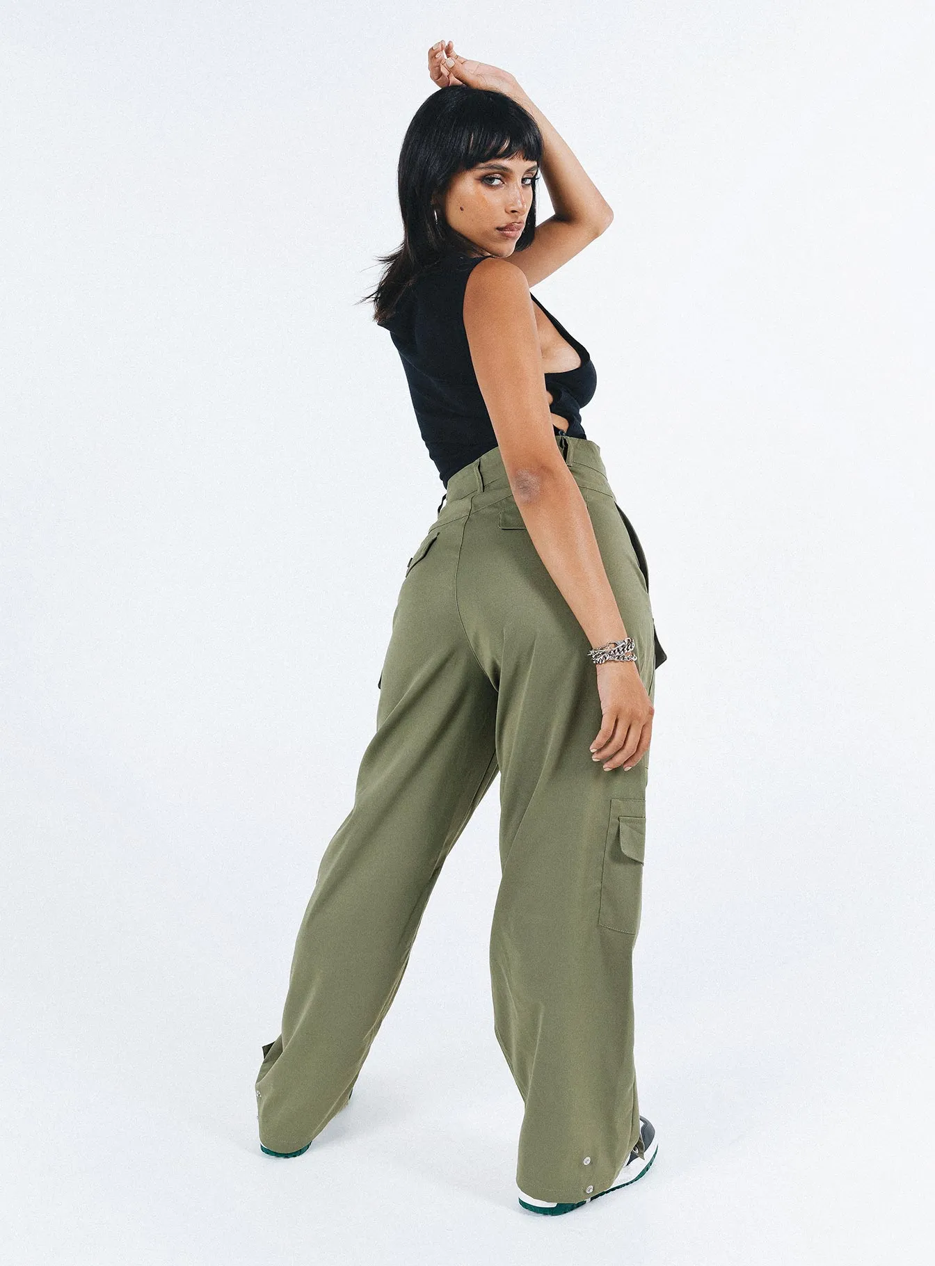Epik Cargo Pants Olive Green