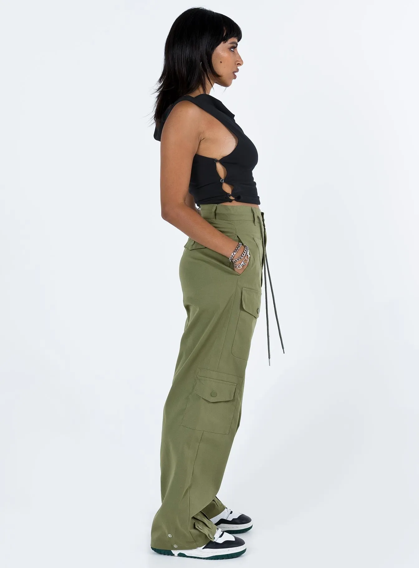 Epik Cargo Pants Olive Green
