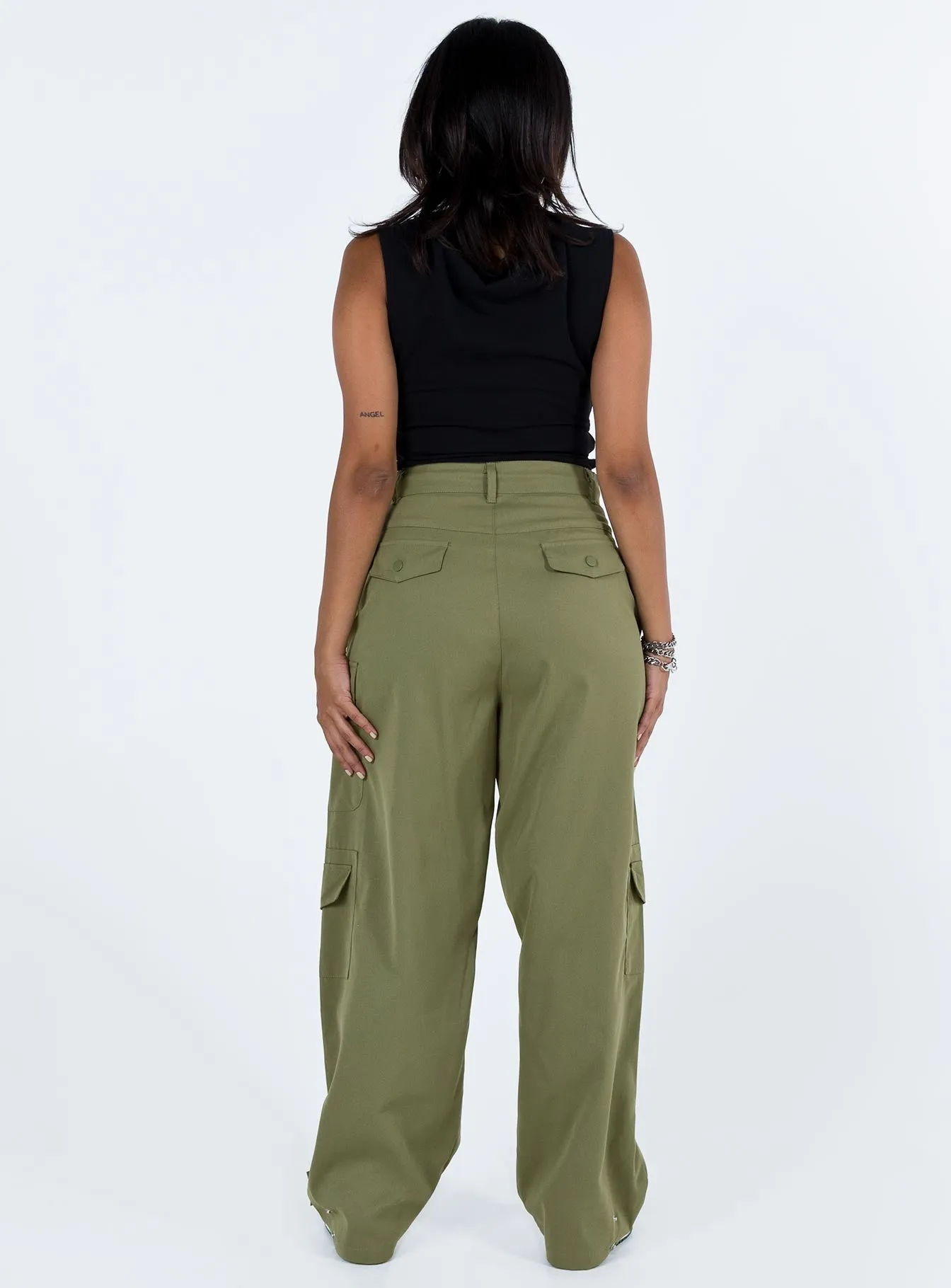 Epik Cargo Pants Olive Green