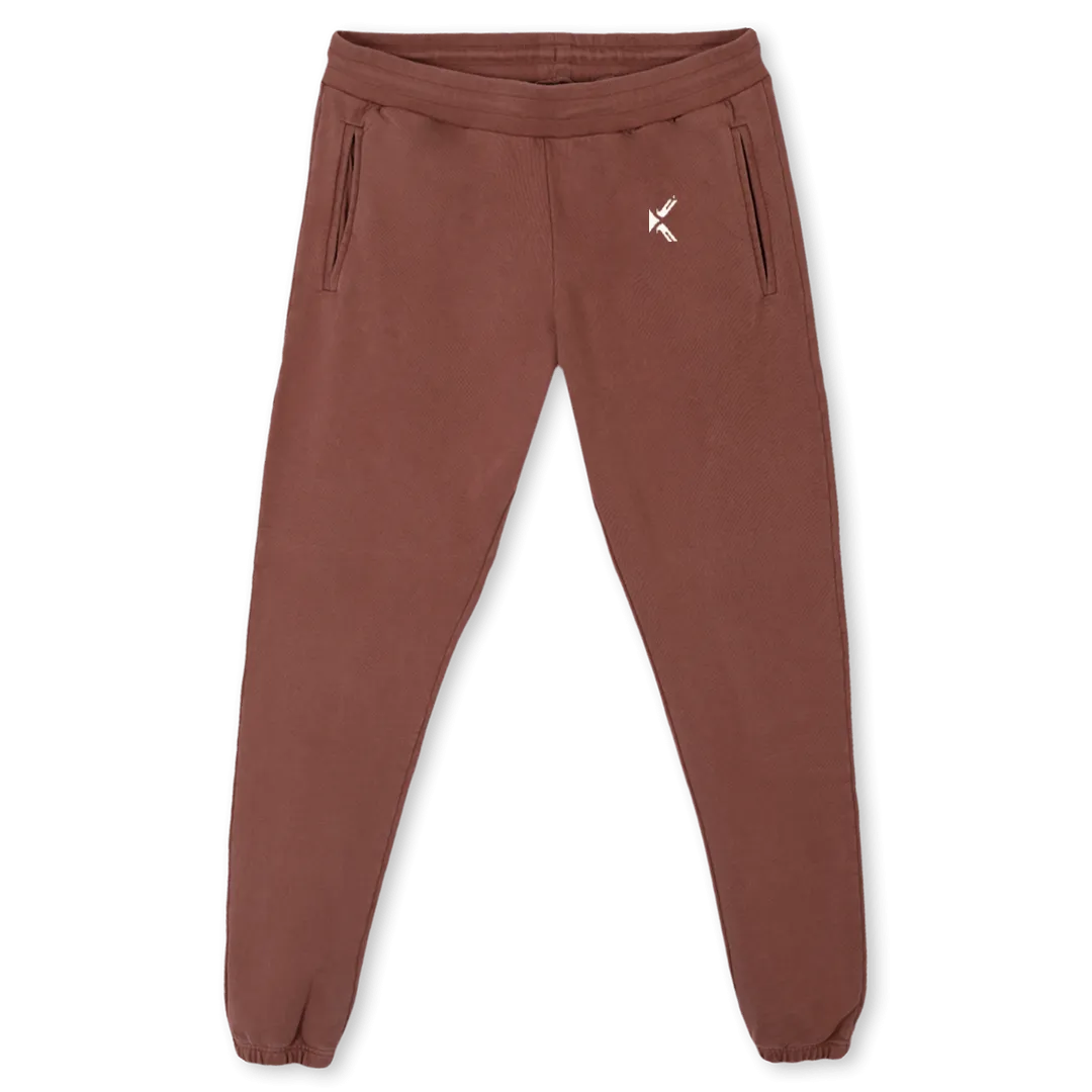 ESSENTIAL PANTS Vintage Brown Sweatpants.