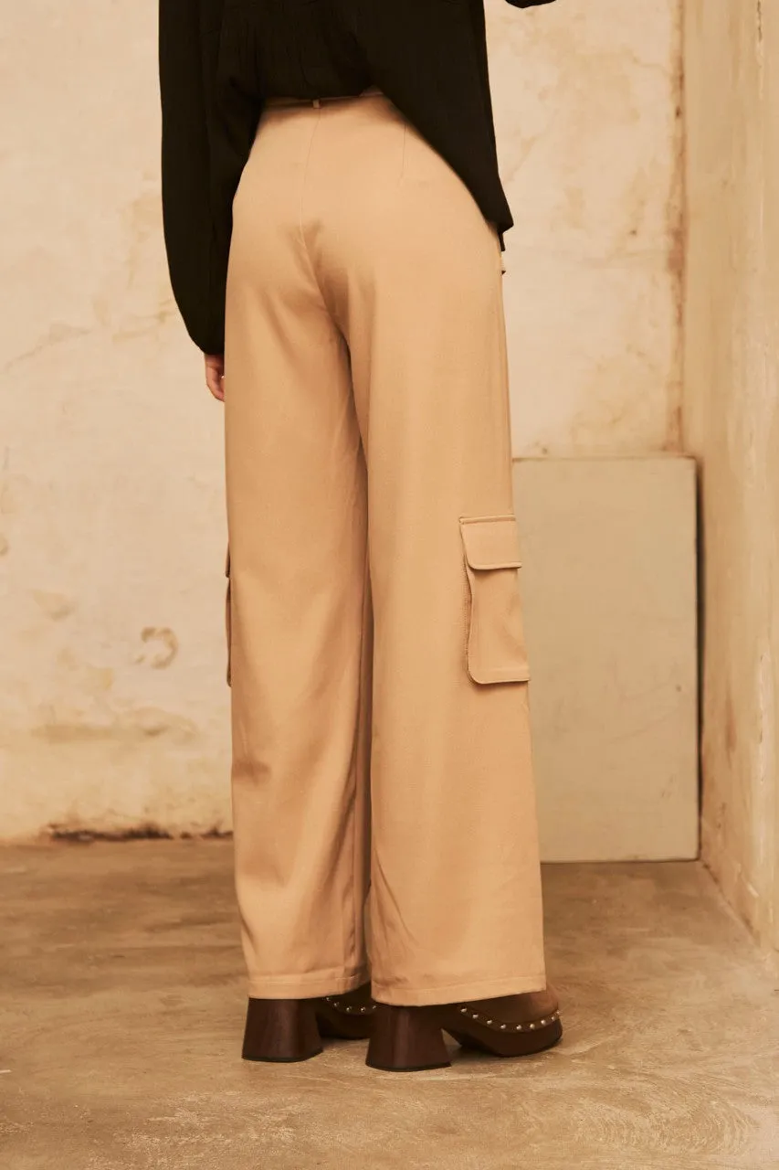 FLOWY CARGO PANTS