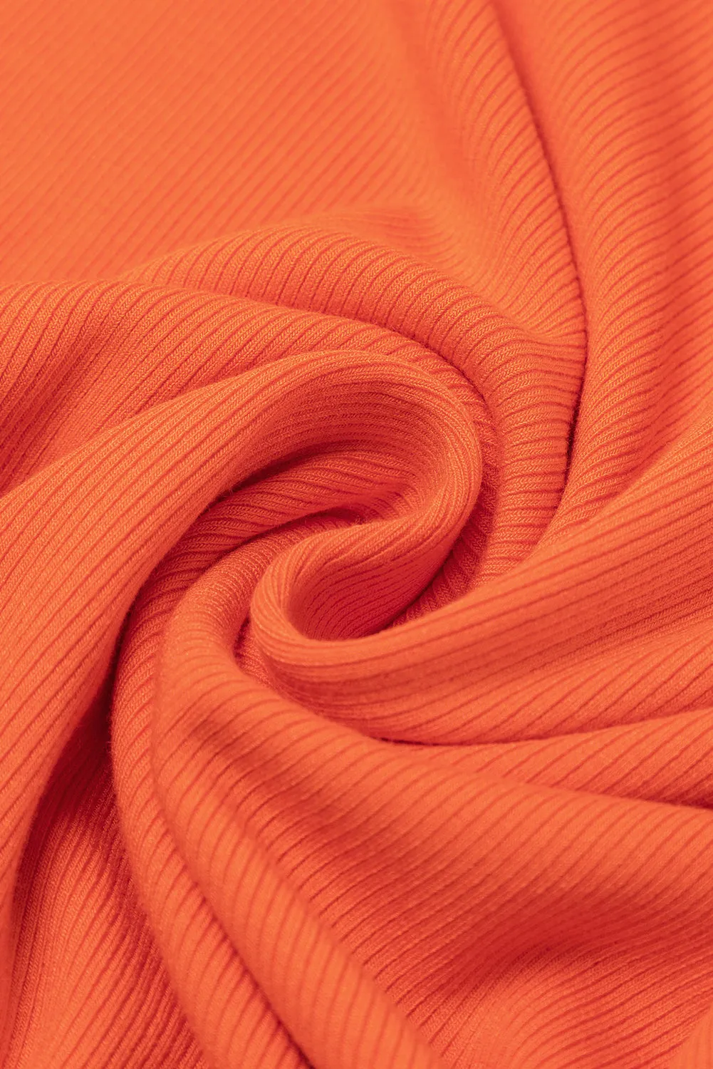 Flutter Sleeve Body Suit - Orange