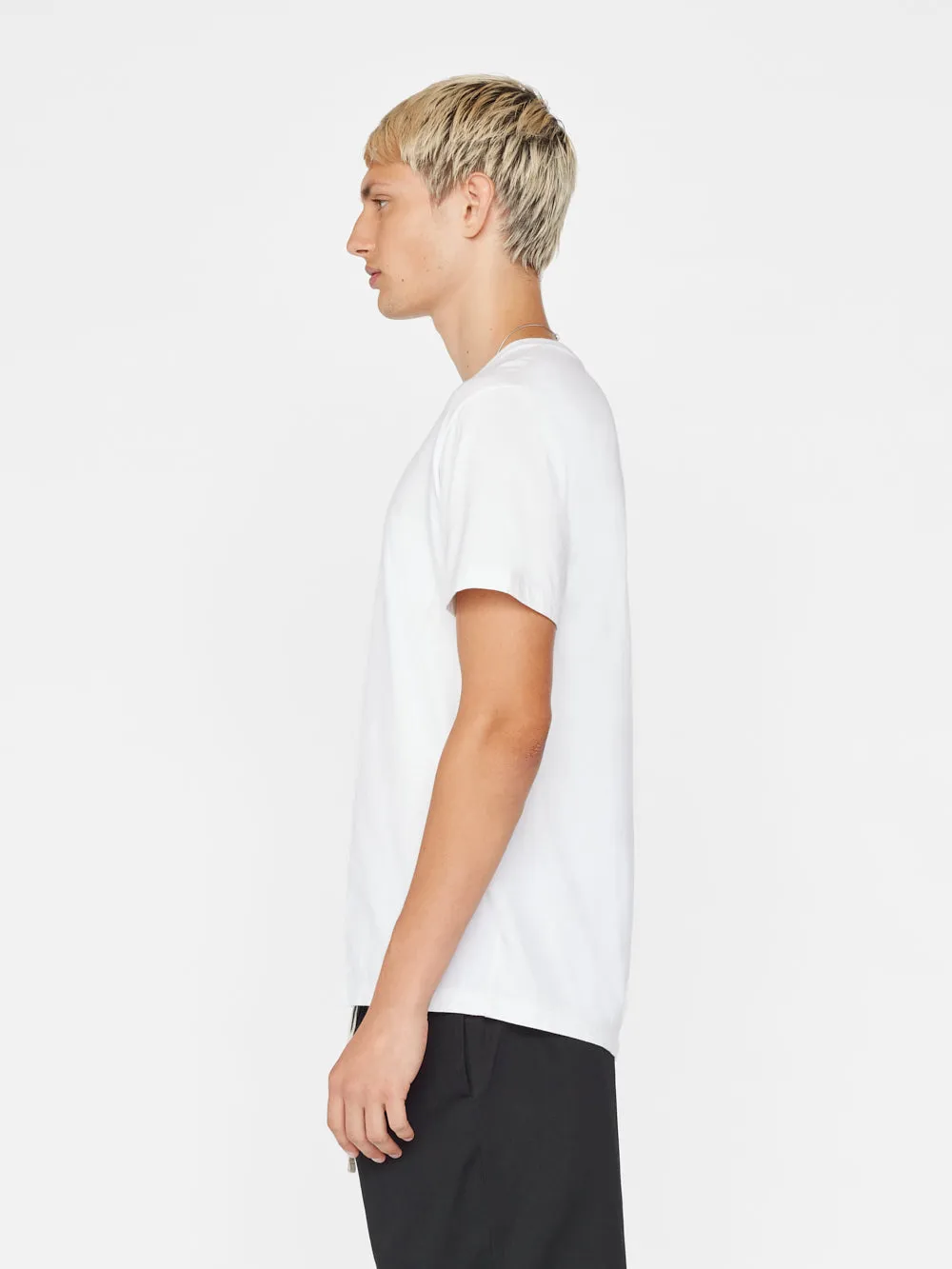 FRAME Logo Tee -- Blanc