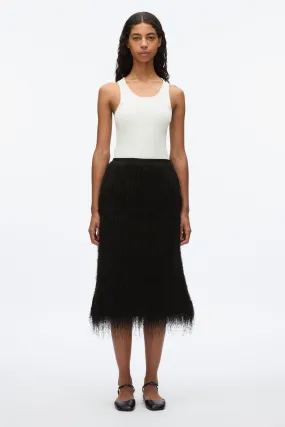 Fringe Slip Skirt