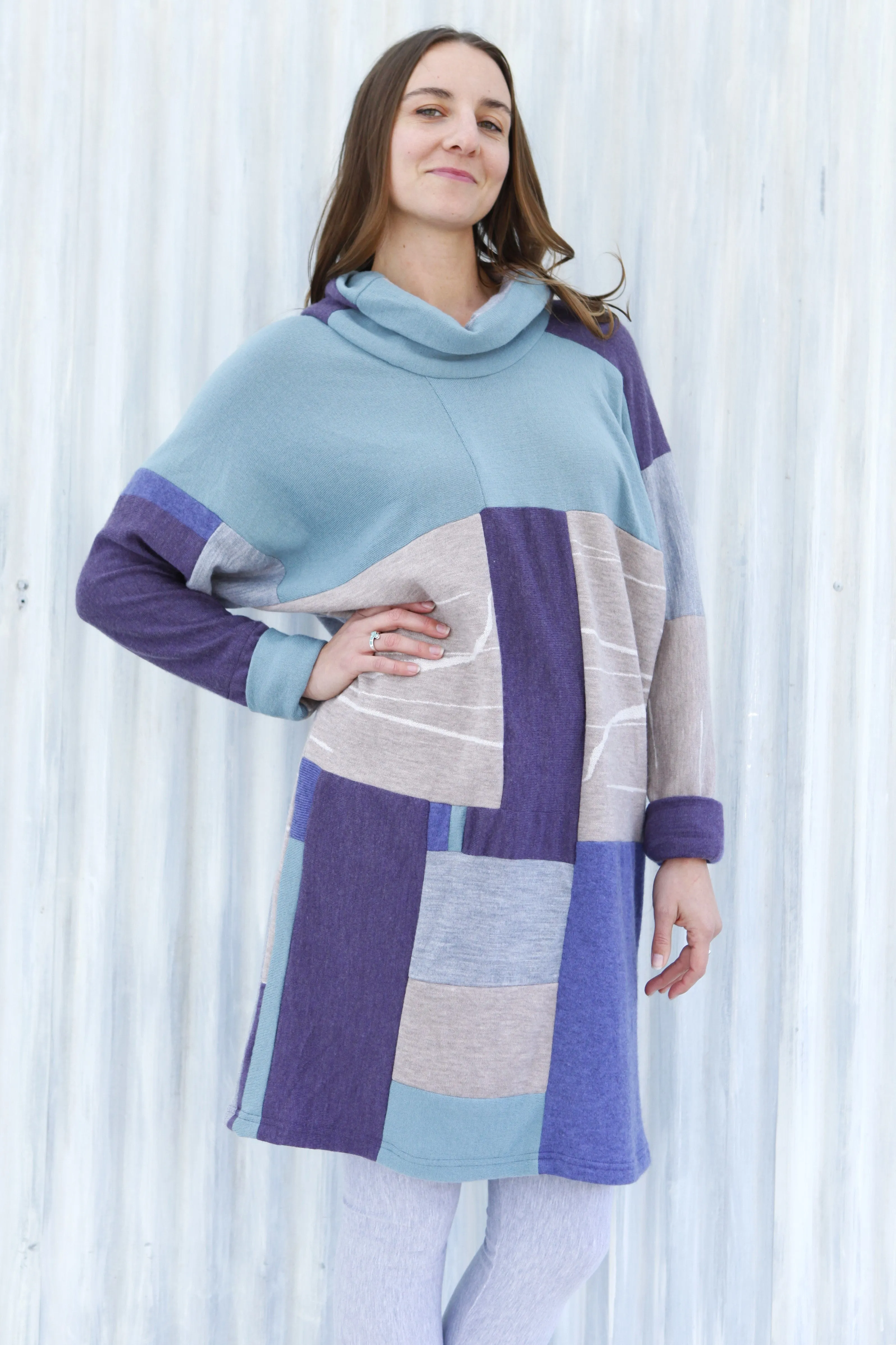 Frozen Plum Sweater Dress