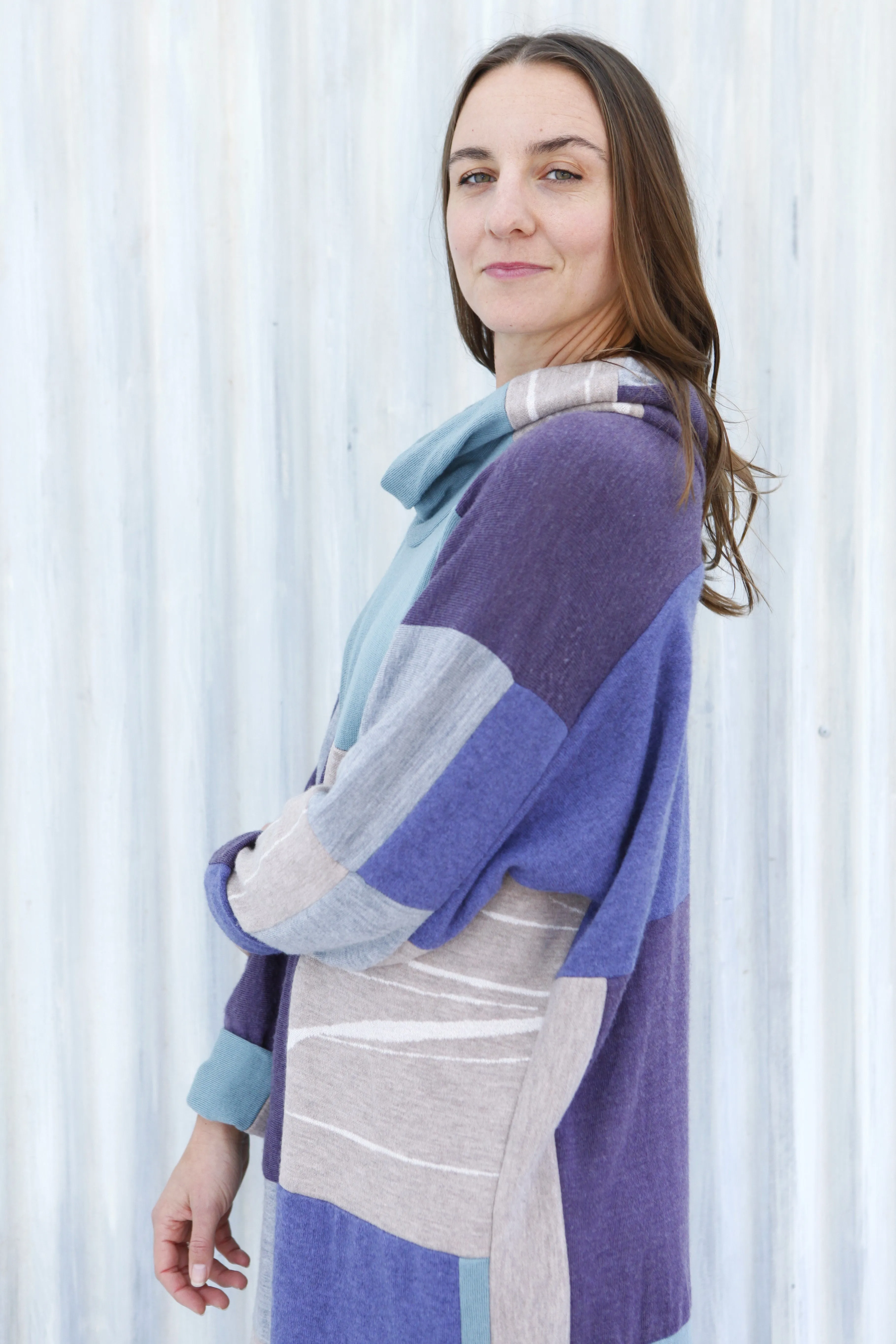 Frozen Plum Sweater Dress