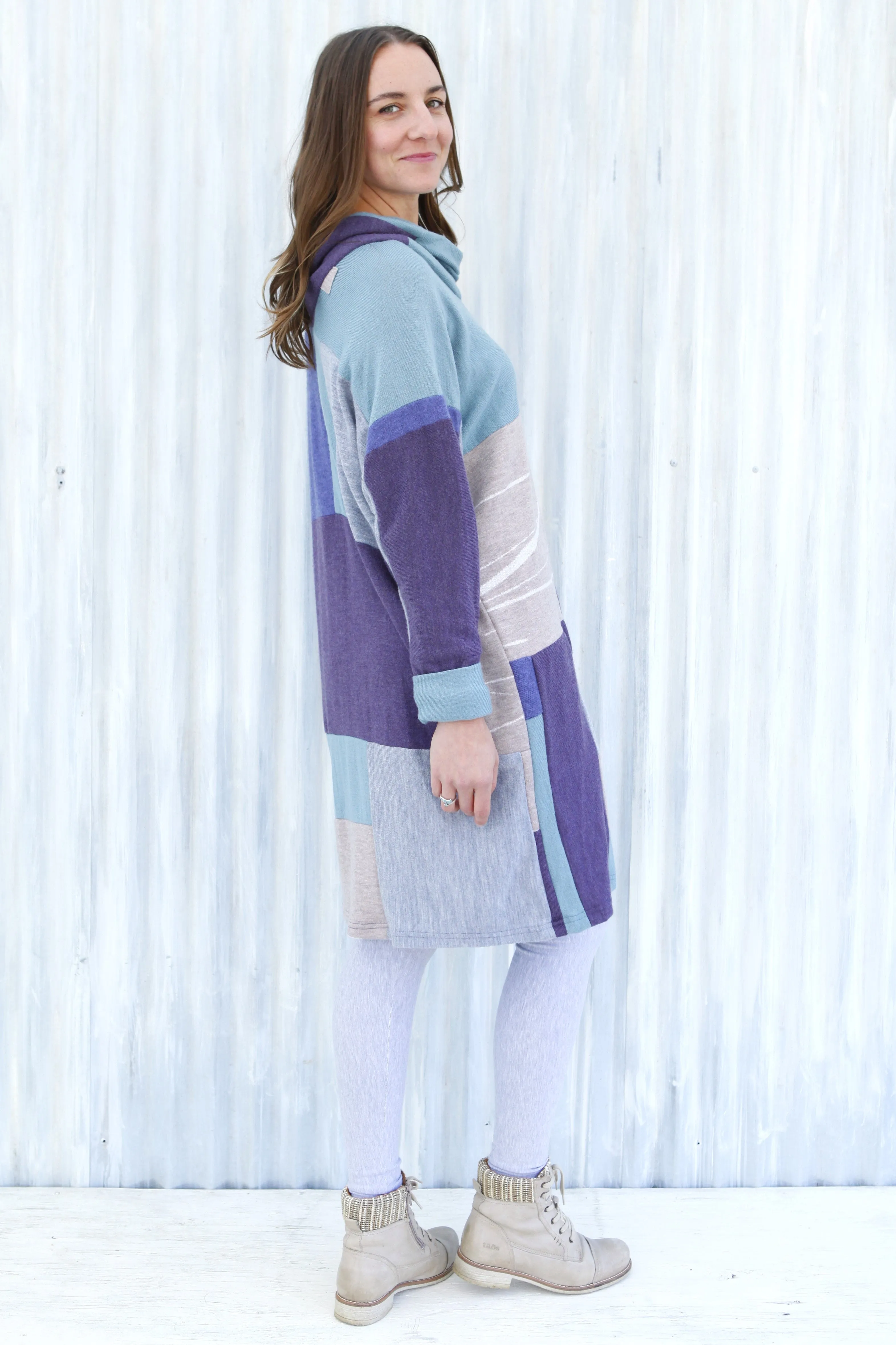 Frozen Plum Sweater Dress