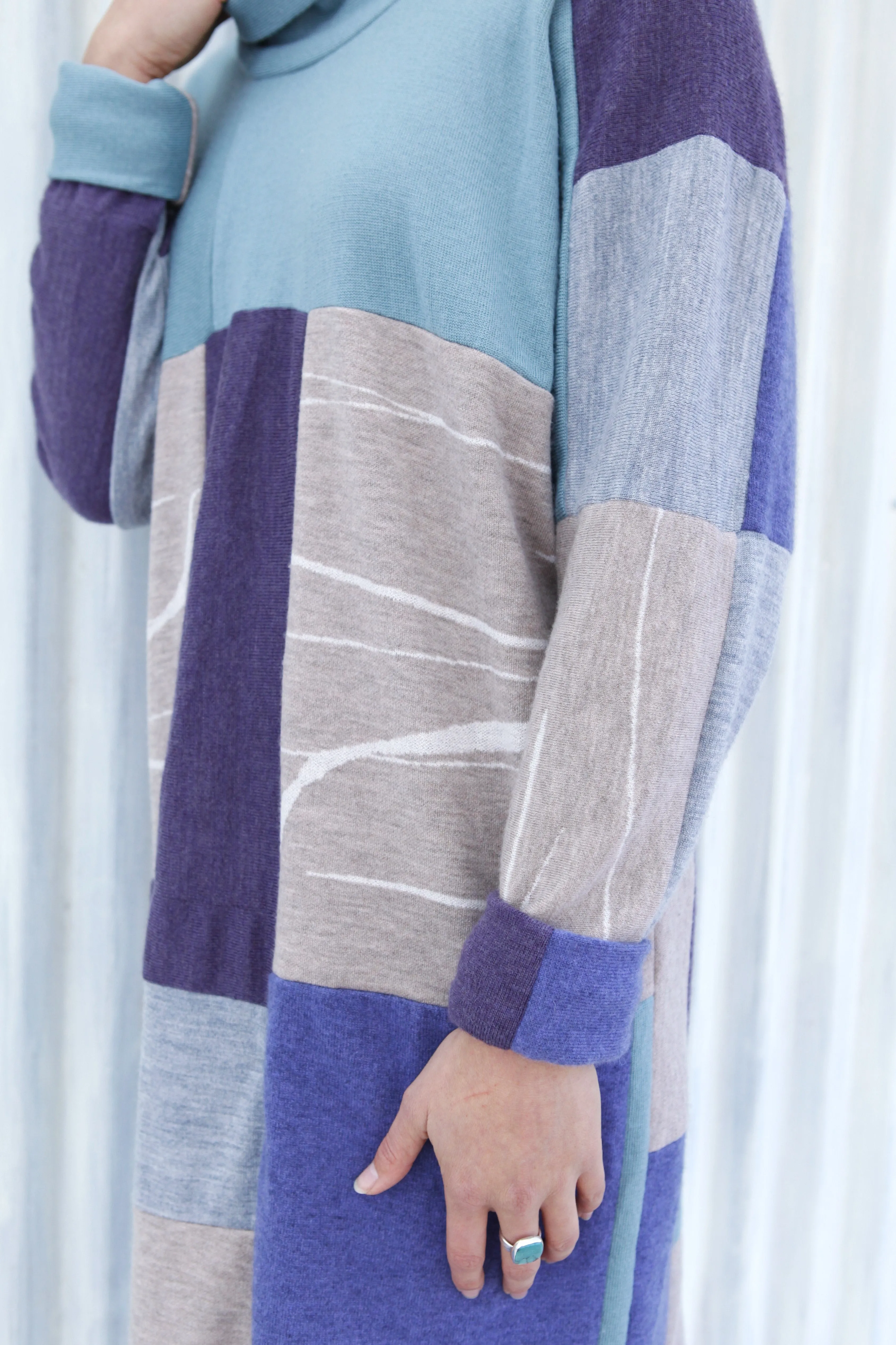Frozen Plum Sweater Dress