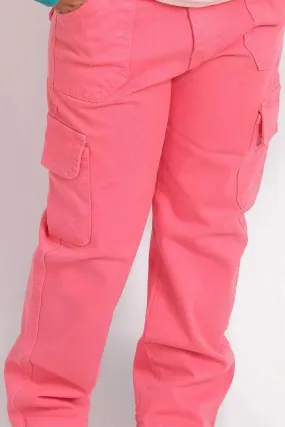 Gabardine Cargo Pants