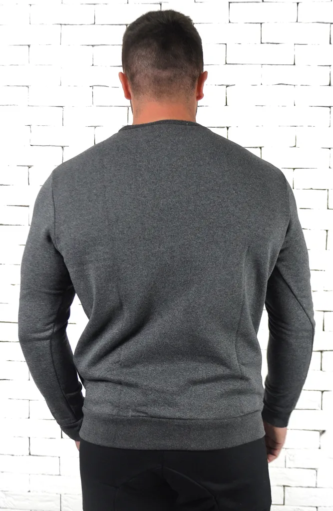 Gods Gift Crew Neck Sweatshirt - Charcoal