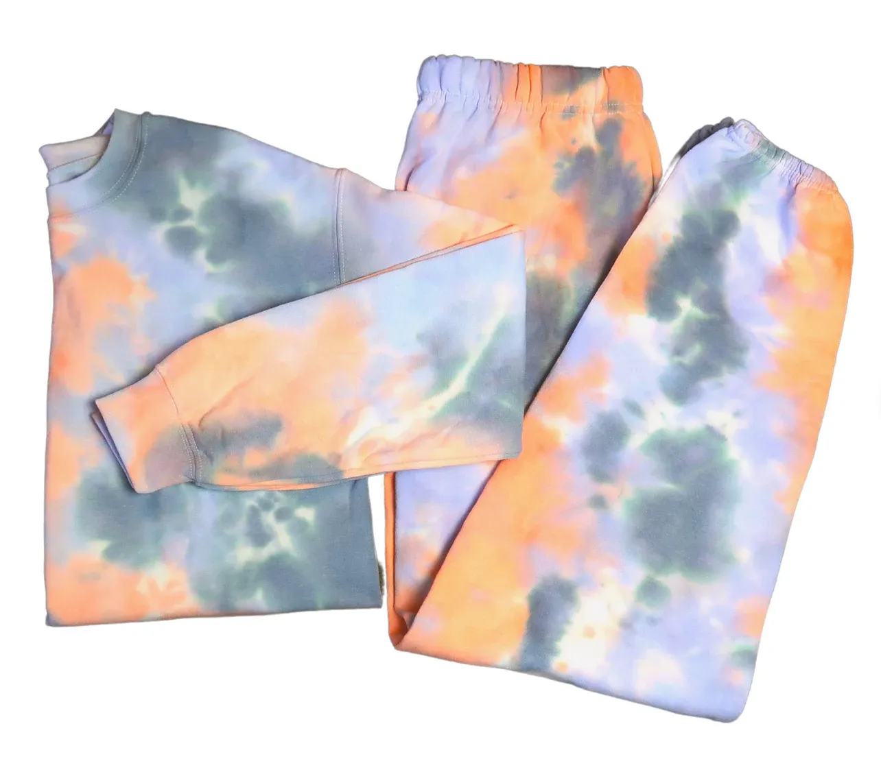 Graveyard Tie-Dye Sweatsuit Set