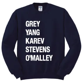 Grey Yang Karev Stevens O'Malley Crewneck (More Colors)