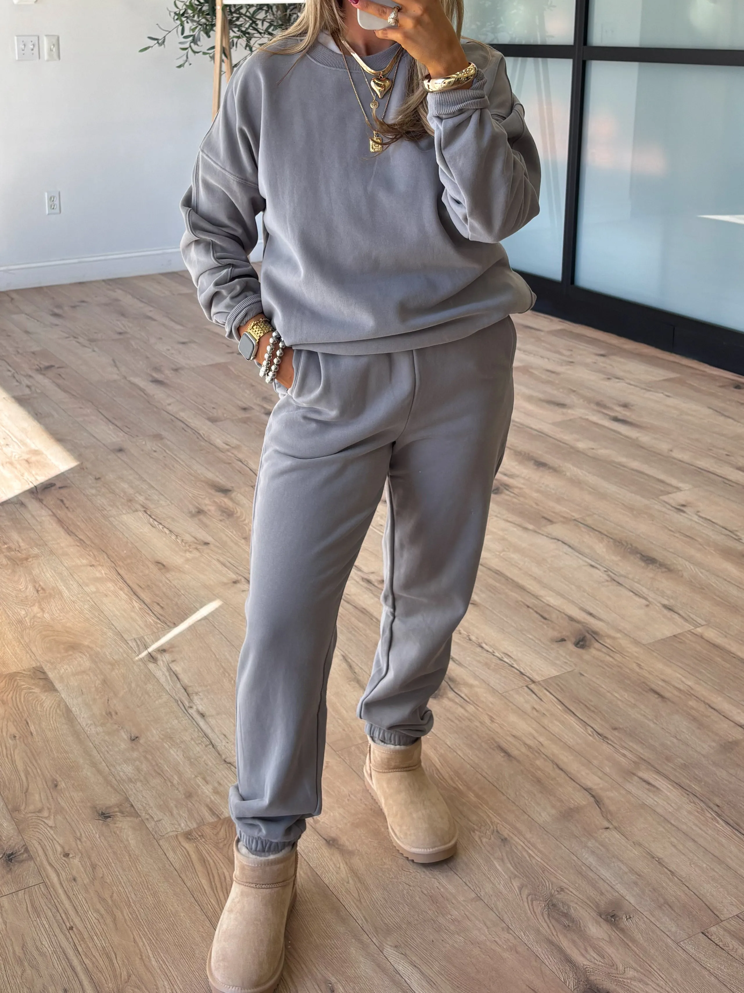Gunner Sweatpants | Grey |  Plus Available