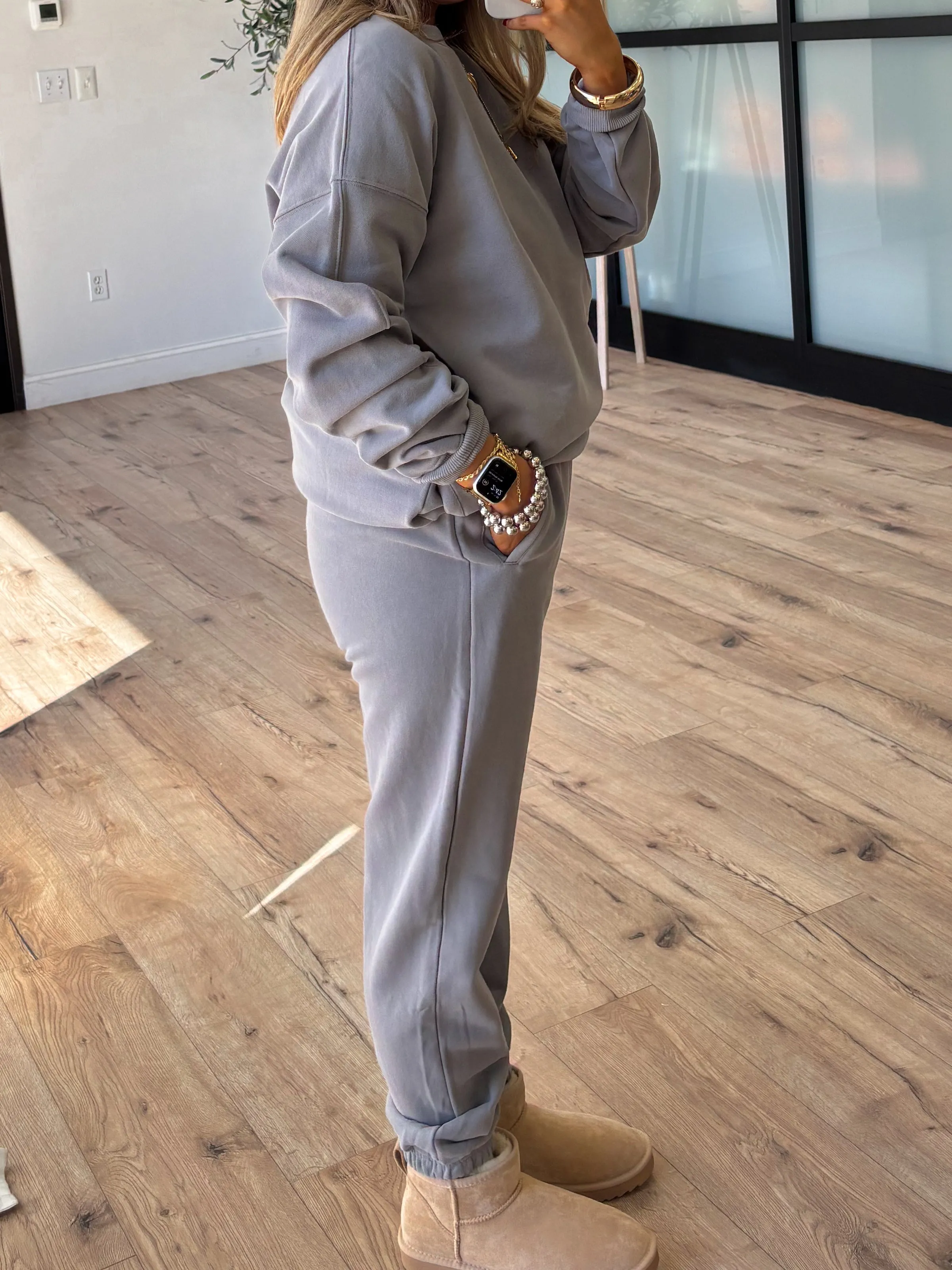 Gunner Sweatpants | Grey |  Plus Available