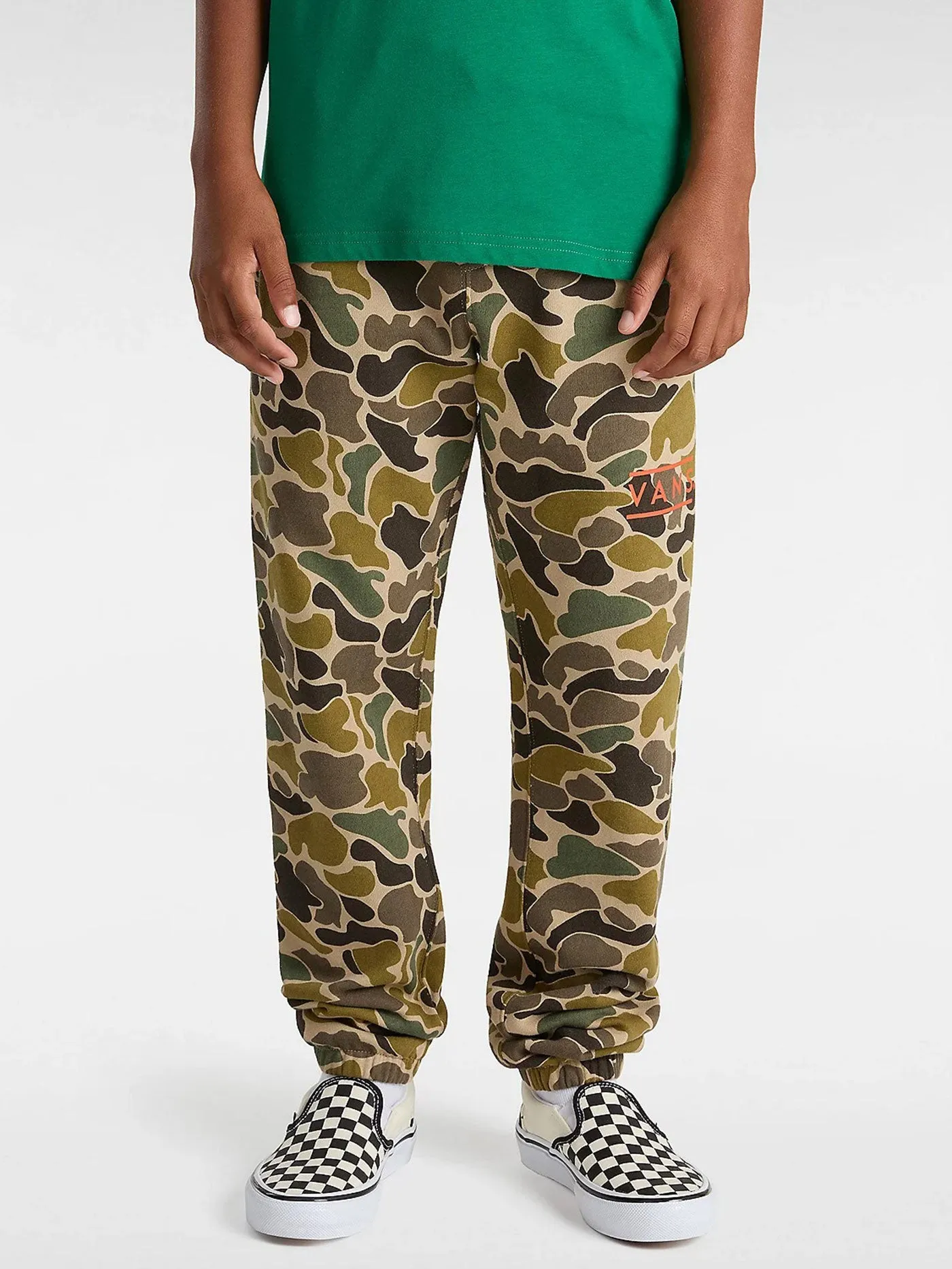 Half Box Camo Fleece Pants (Boys 7-14)