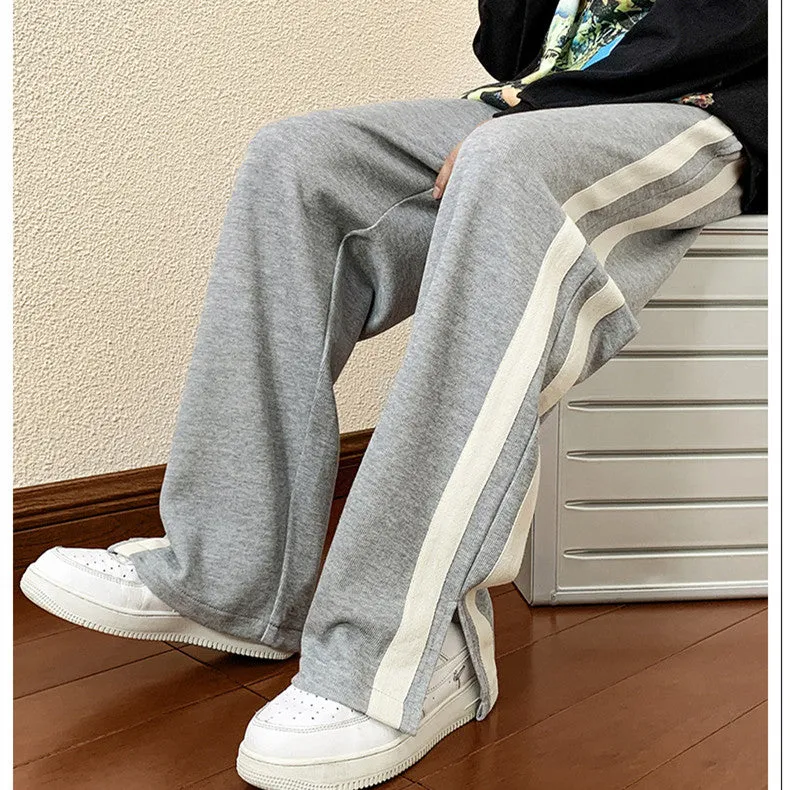 Halloy™ Stitching Track Loose Sweatpants