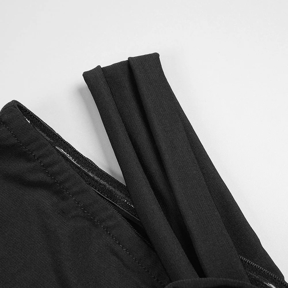 HANAE Black CUT Out TOP and FLARED PANTS with ROSE BOWS SET