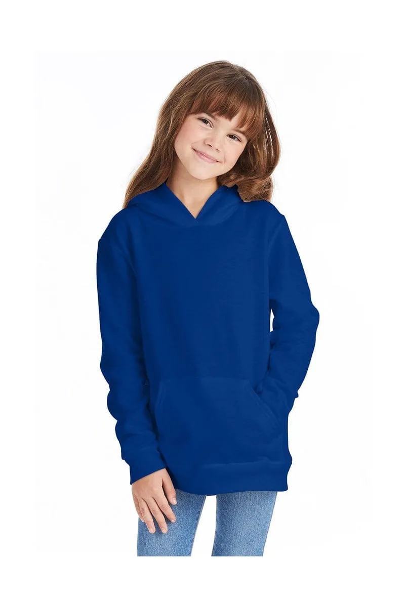 Hanes P473: Youth 7.8 oz. EcoSmart(r) 50/50 Pullover Hood