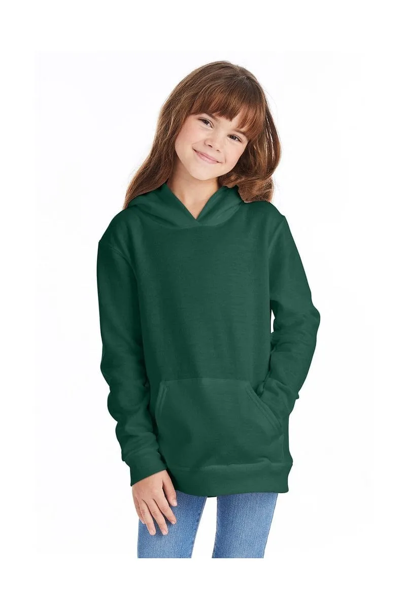 Hanes P473: Youth 7.8 oz. EcoSmart(r) 50/50 Pullover Hood