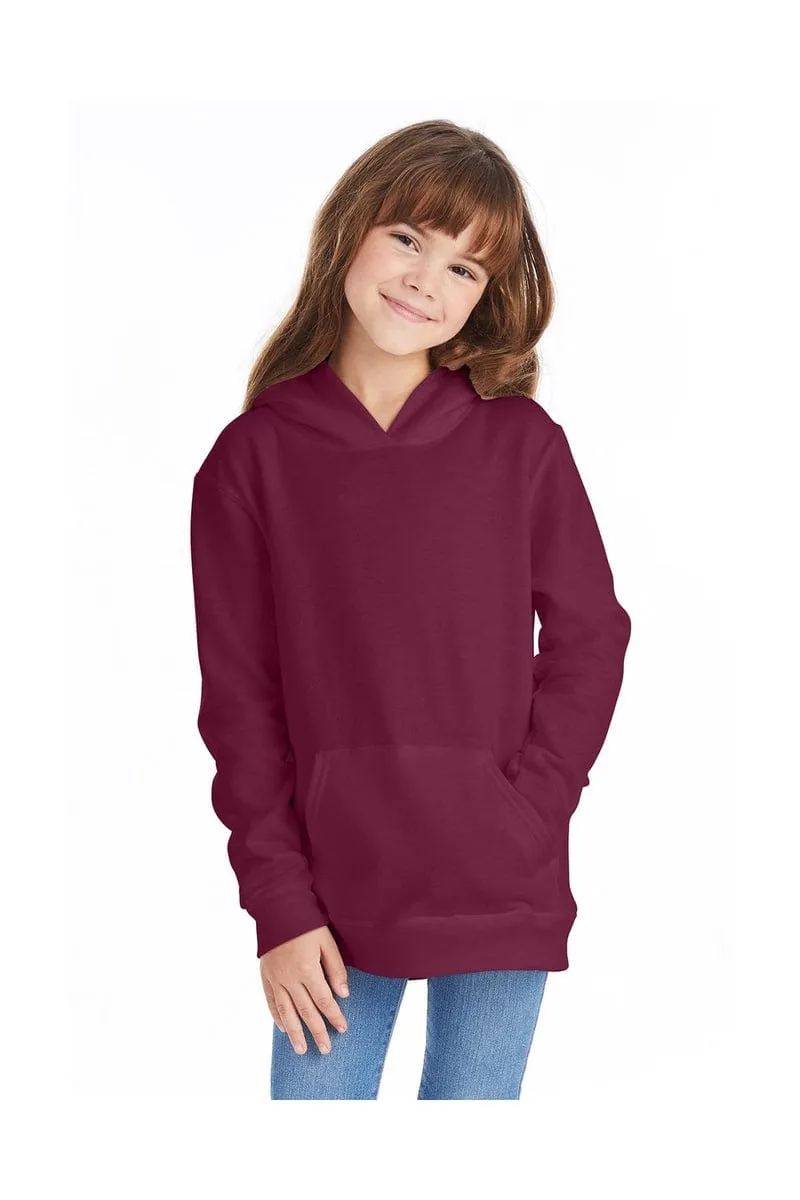 Hanes P473: Youth 7.8 oz. EcoSmart(r) 50/50 Pullover Hood