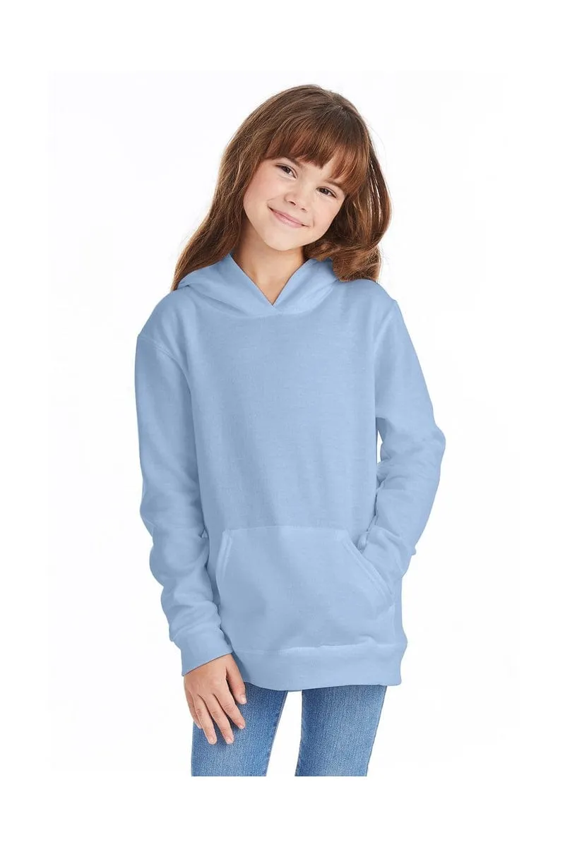 Hanes P473: Youth 7.8 oz. EcoSmart(r) 50/50 Pullover Hood