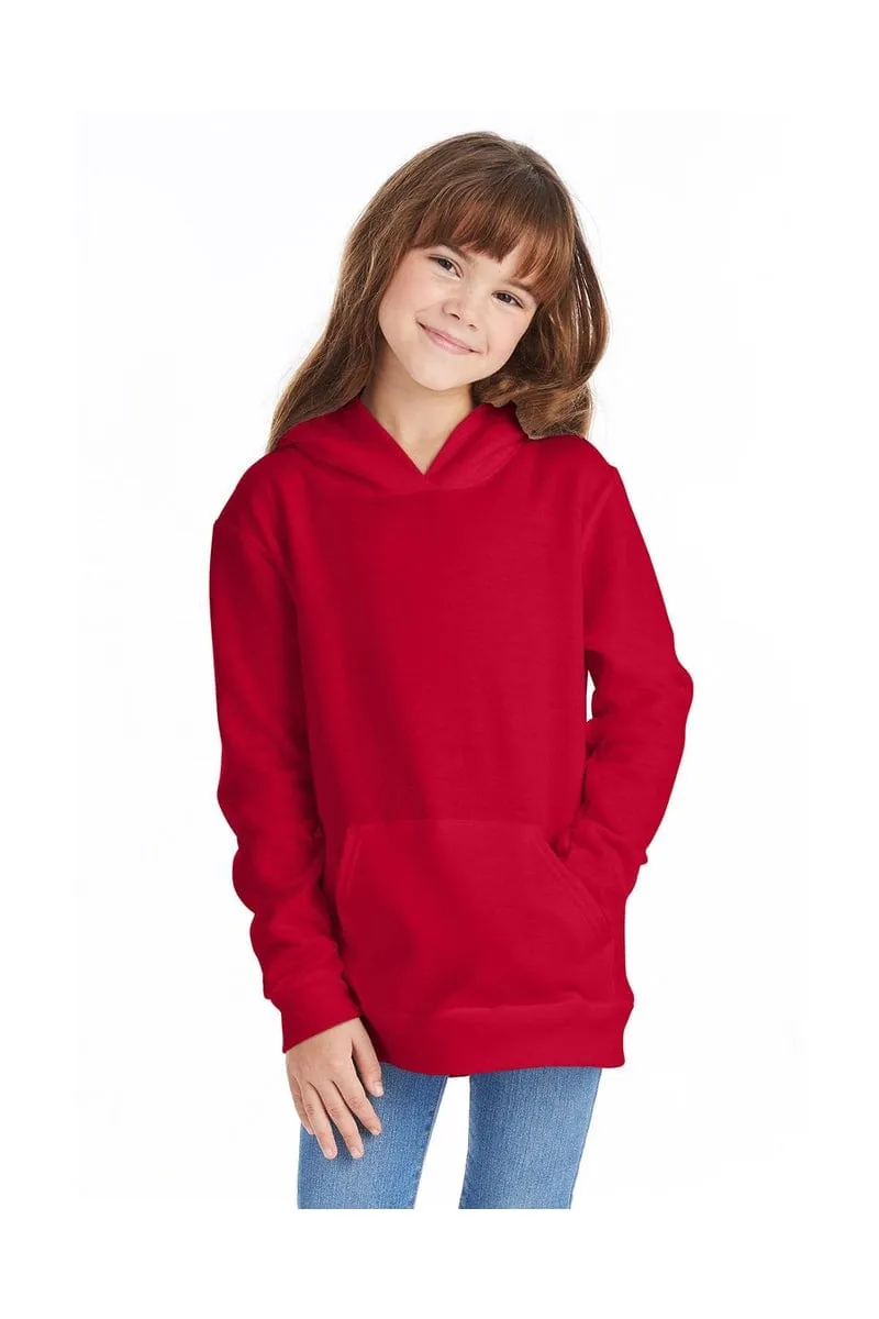Hanes P473: Youth 7.8 oz. EcoSmart(r) 50/50 Pullover Hood