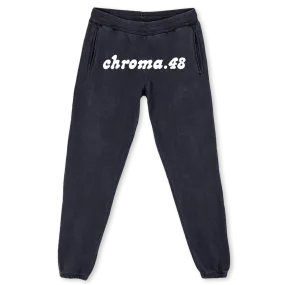 IKYDCPANTS Vintage Black Sweatpants.