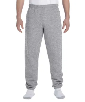 Jerzees Super Sweats NuBlend Fleece Pocketed Sweatpants - Oxford Grey