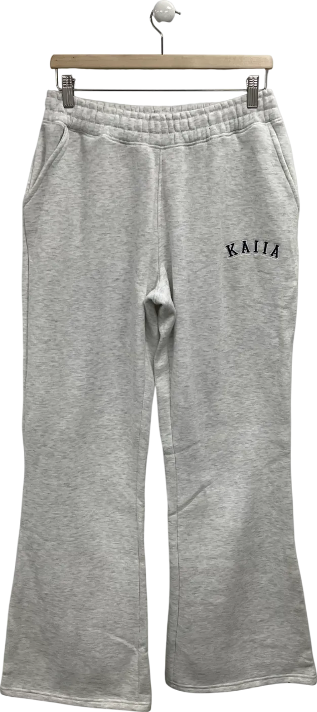 Kaiia the label Grey Wide Leg Sweatpants UK 12