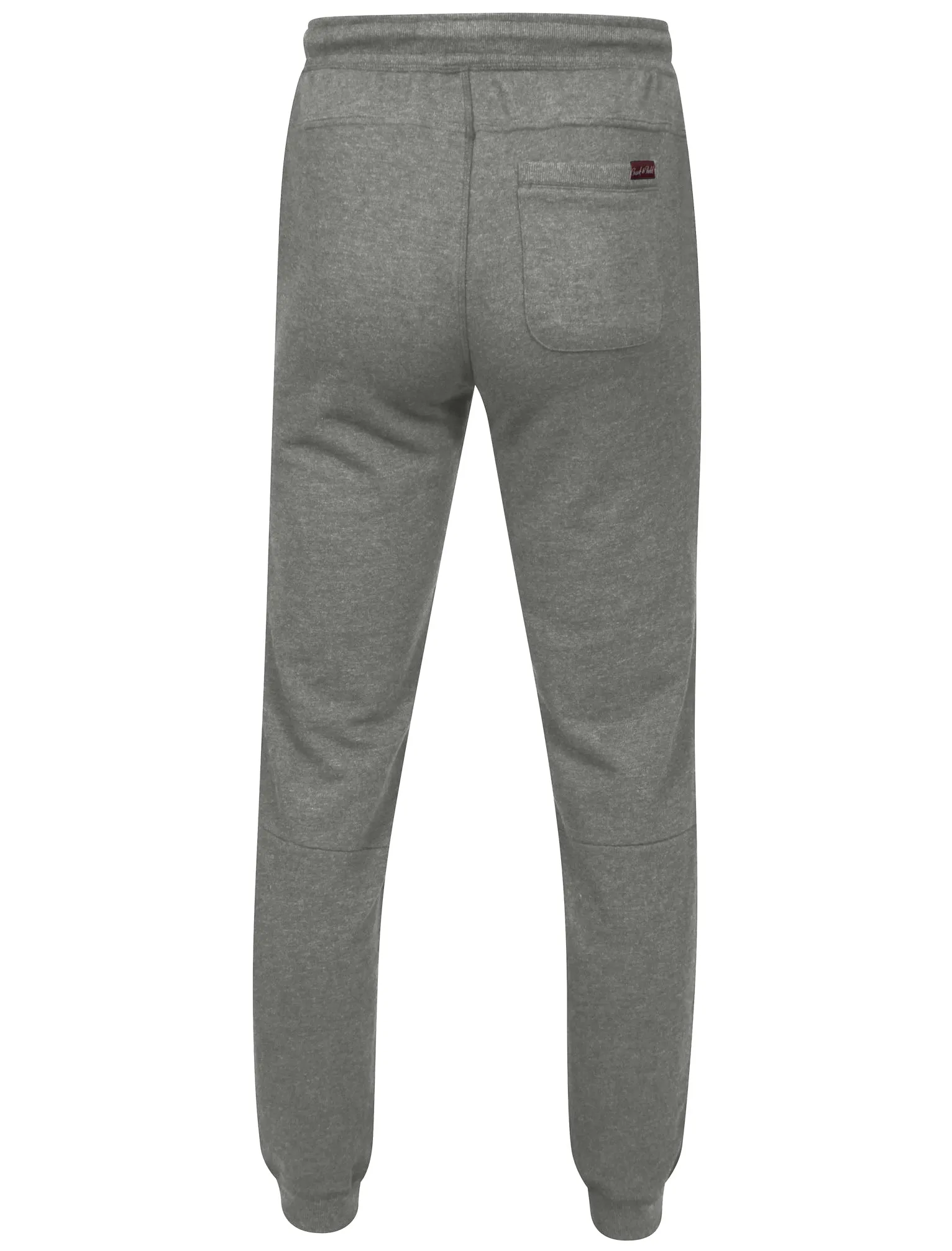 Keats Cuffed Joggers in Mid Grey Marl - Tokyo Laundry