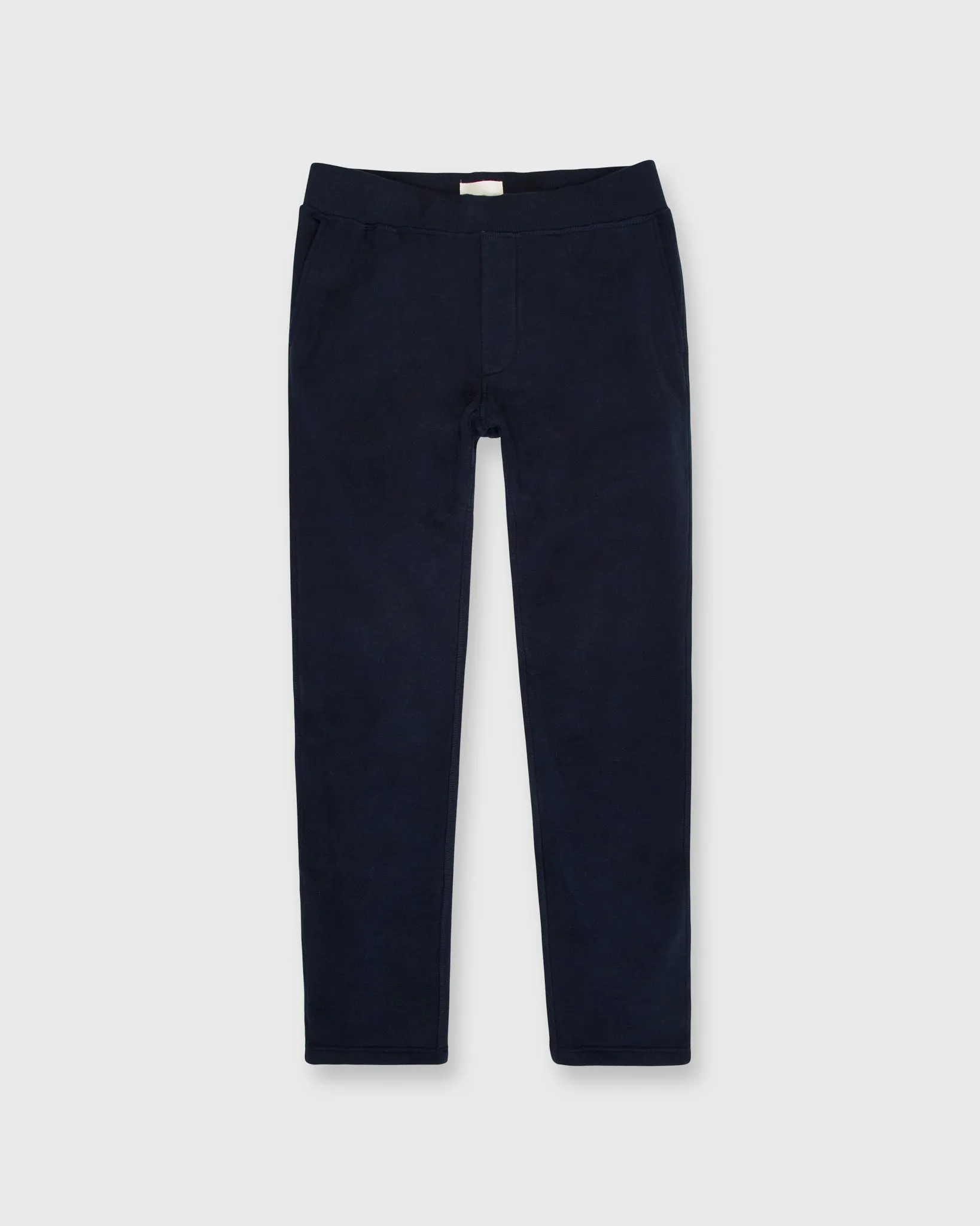 Knit Sweatpant in Navy French Terry