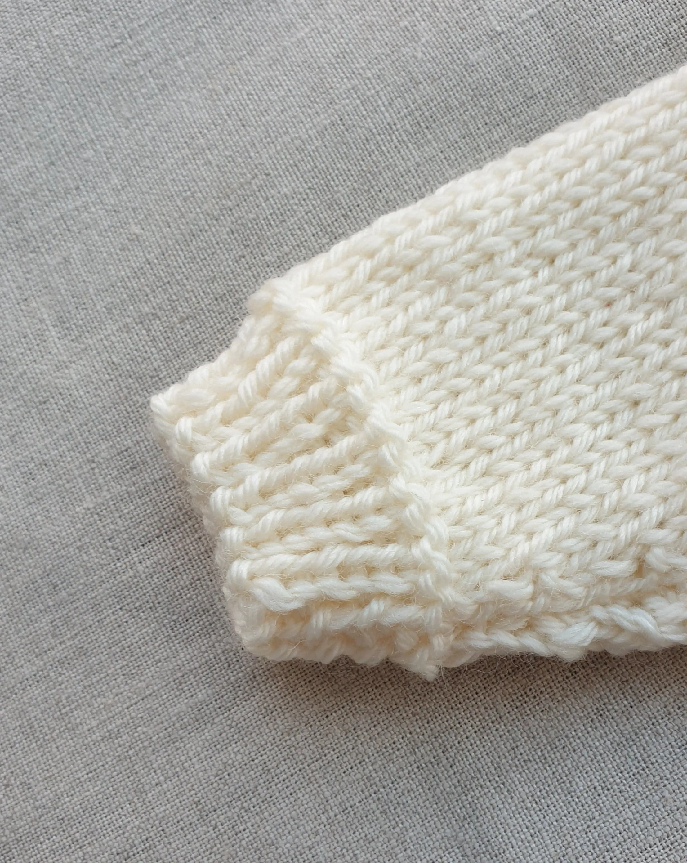 Knitted by Nana Cardigan Cream 0-3M