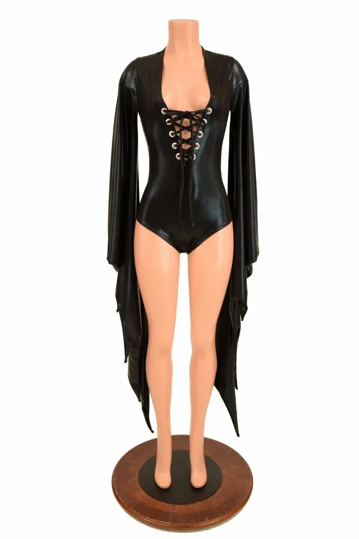 Lace Up Succubus Romper