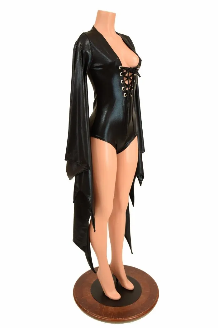 Lace Up Succubus Romper