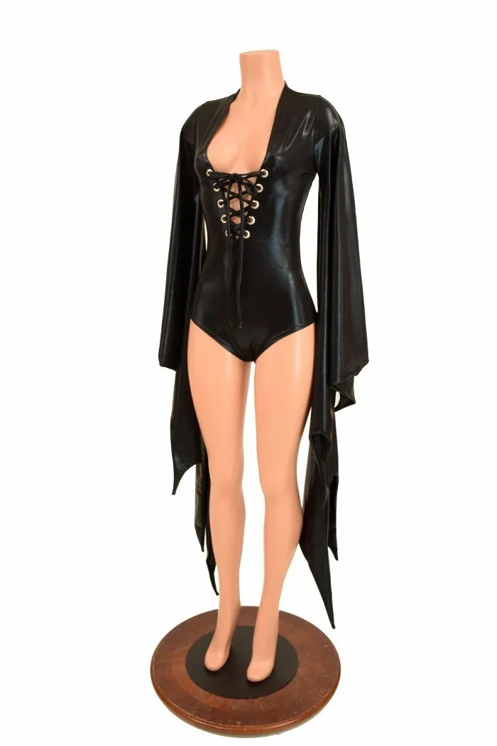 Lace Up Succubus Romper