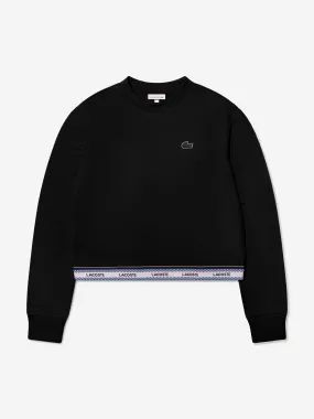 Lacoste Girls Cropped Logo Sweatshirt