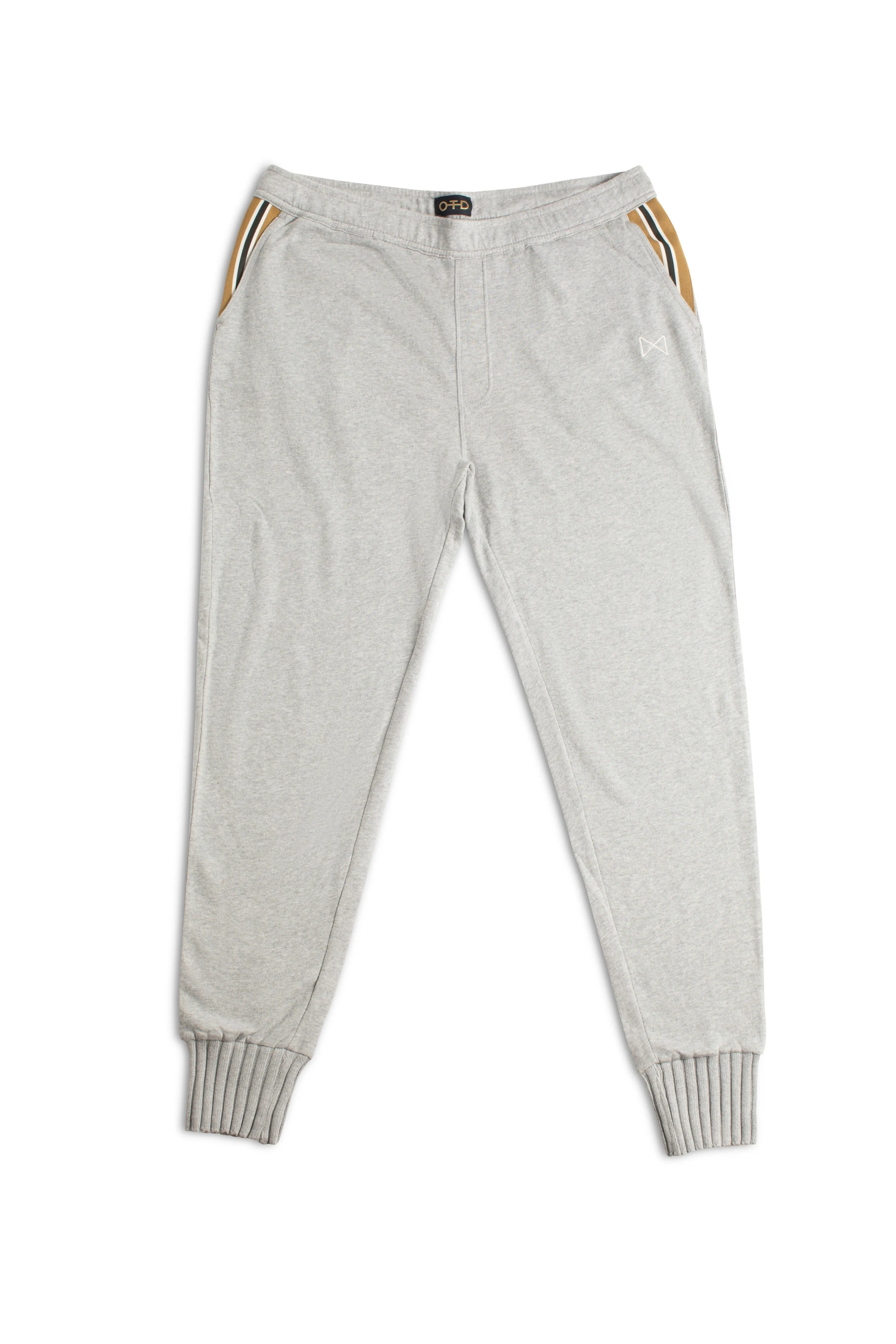 Lightweight French Terry Jogger (Light Grey Heather)