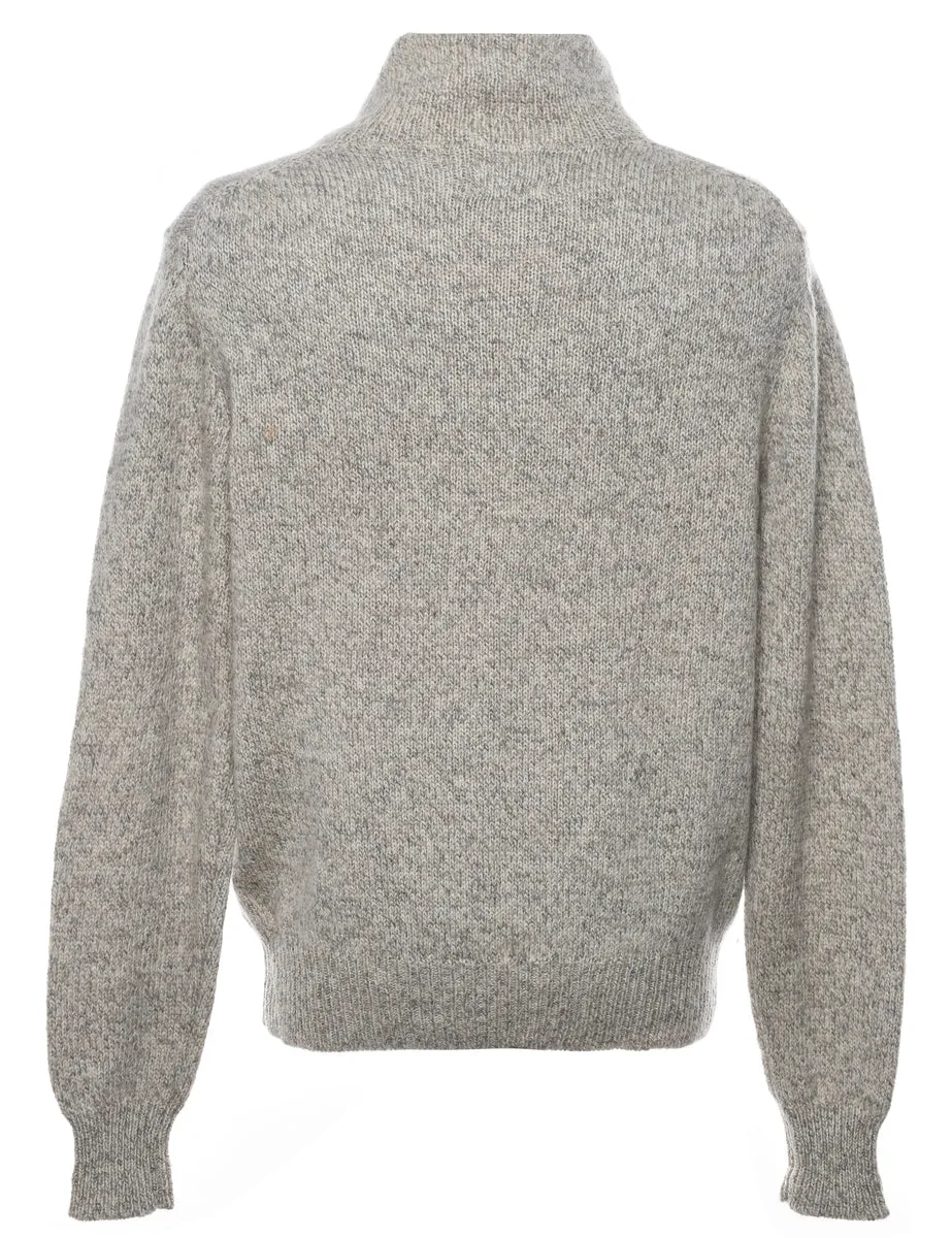Long Sleeved Wool Jumper - XL