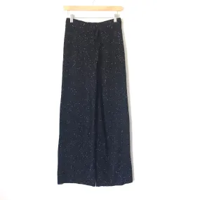 Lou & Grey for LOFT Black and White Speckled Wide Leg Sweatpants- Size XS (we have matching sweatshirt)