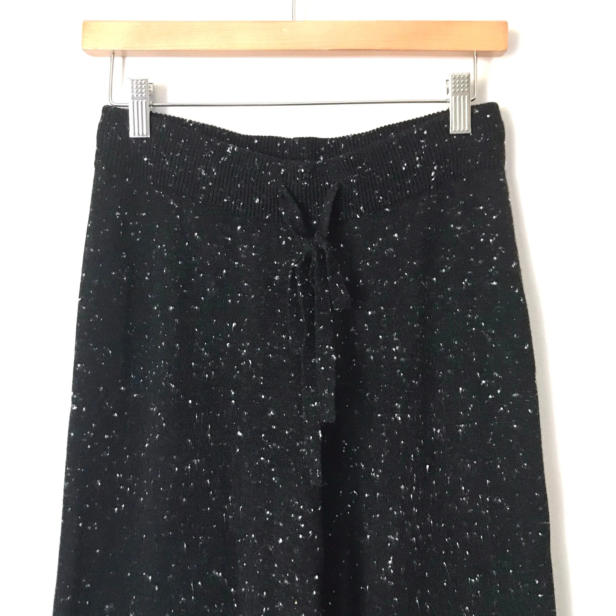 Lou & Grey for LOFT Black and White Speckled Wide Leg Sweatpants- Size XS (we have matching sweatshirt)