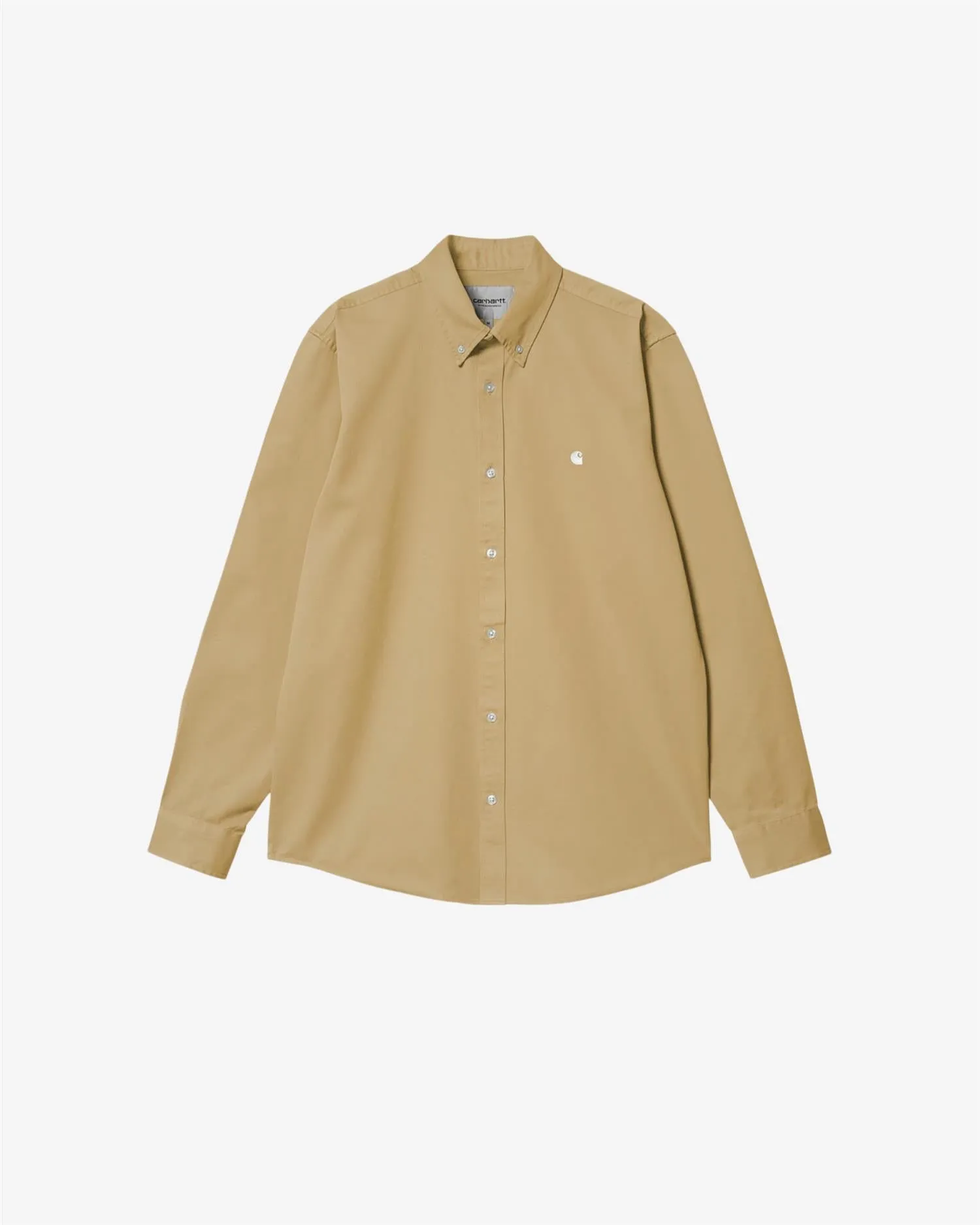 L/S MADISON SHIRT - BOURBON