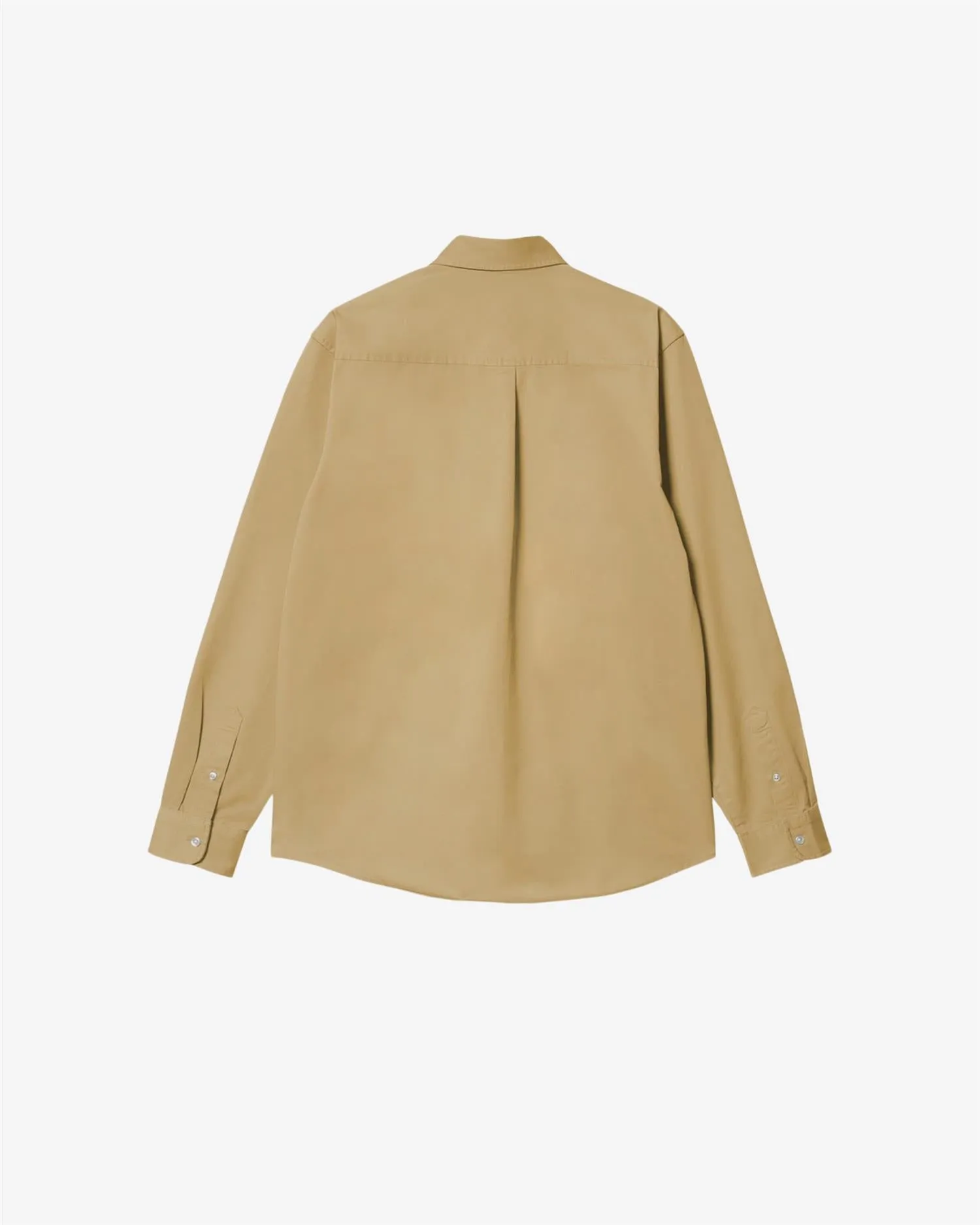 L/S MADISON SHIRT - BOURBON