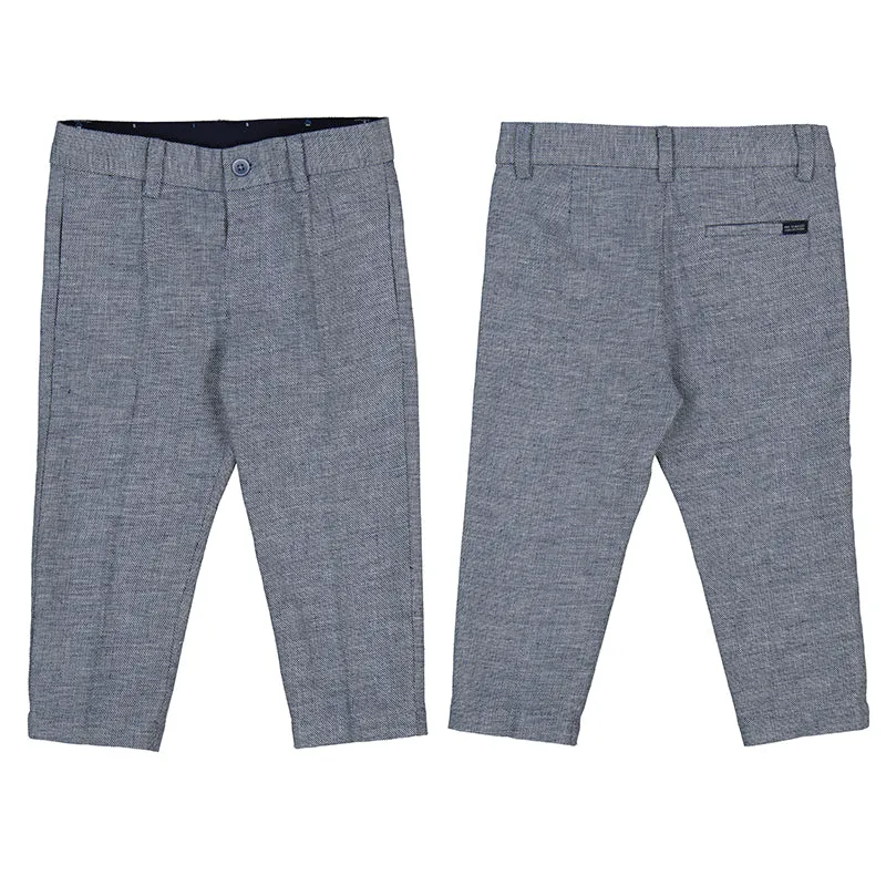 Mayoral Baby Dressy Linen Pants_ 1547-84