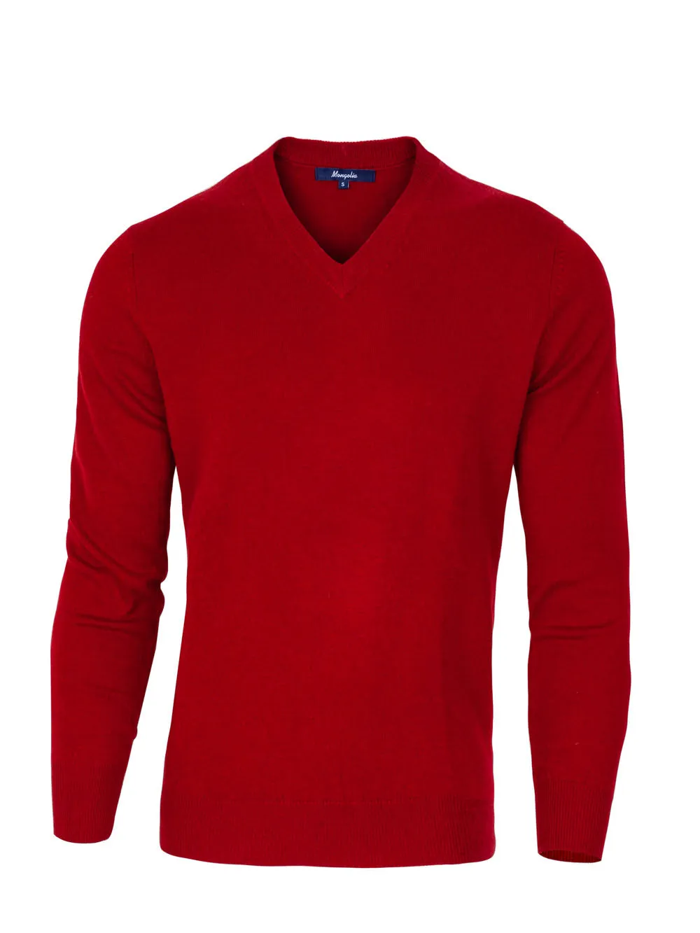 Men's 100% Mongolian Cashmere  V Neck Sweater