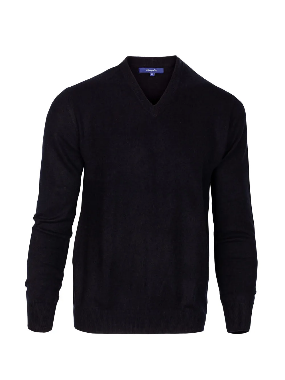 Men's 100% Mongolian Cashmere  V Neck Sweater
