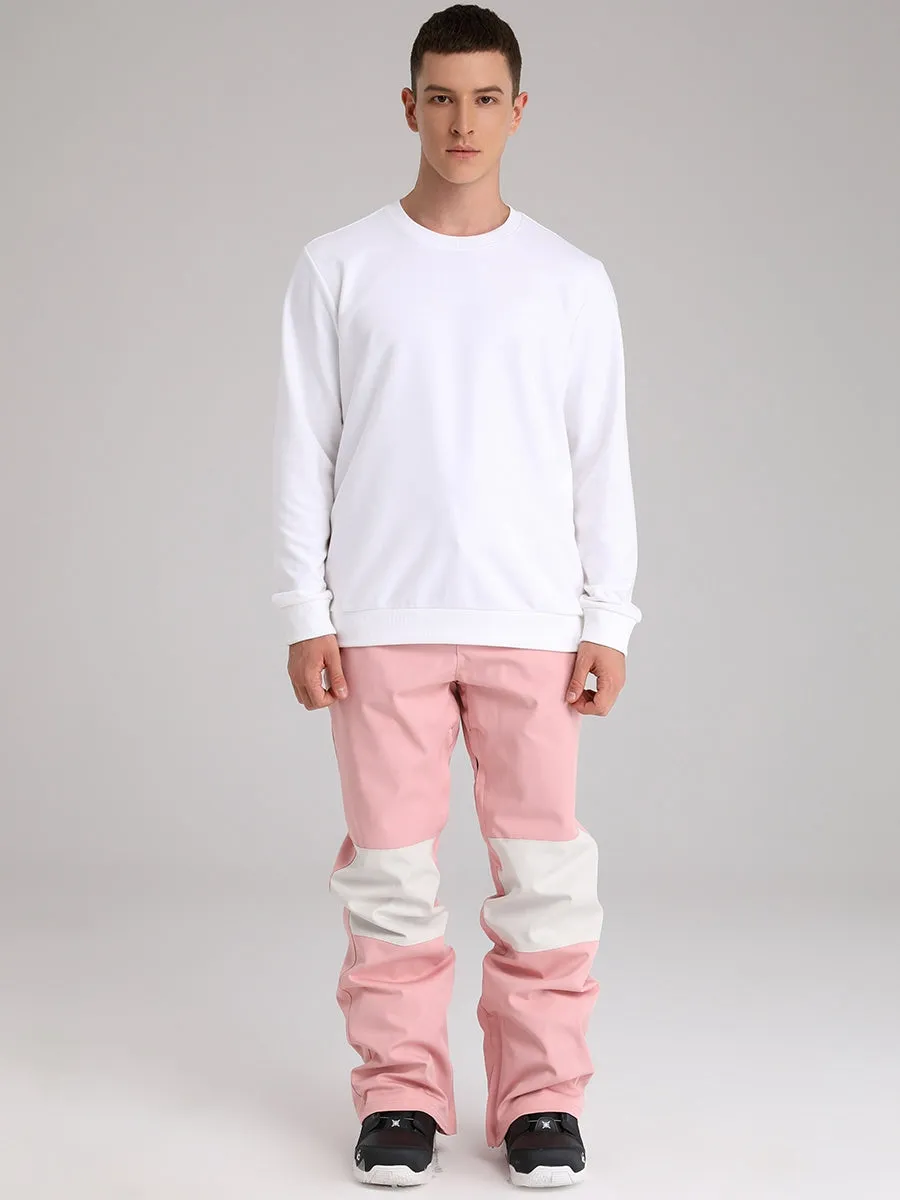 Men's Snow Pants Color Block Design